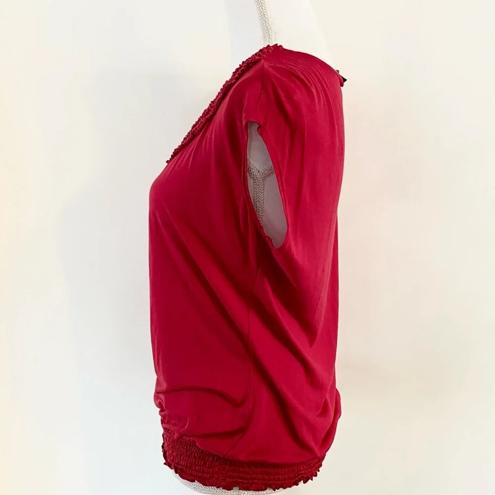 Women’s OUTBACK RED Short Sleeve Scoop Neck Top Size M
